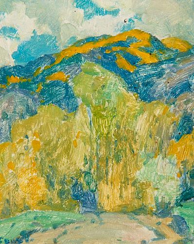 Eanger Irving Couse | Aspen Covered Peaks