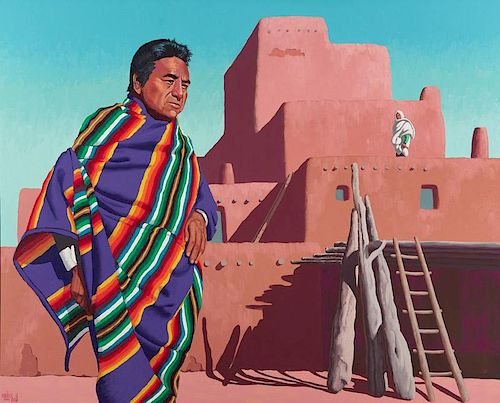 Carlos Hall | Roy Bernal of Taos Pueblo