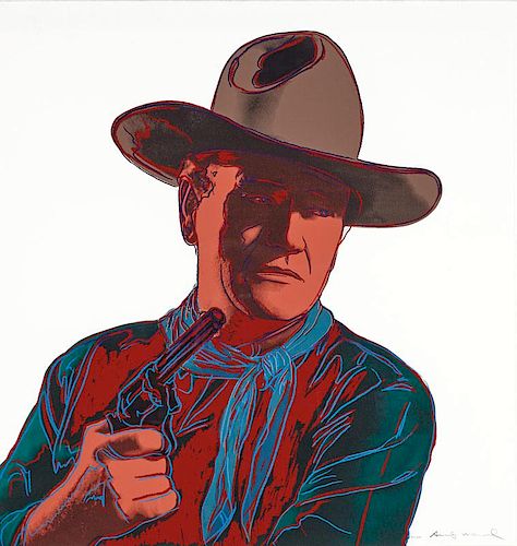 Andy Warhol | Cowboys and Indians: John Wayne 150/250