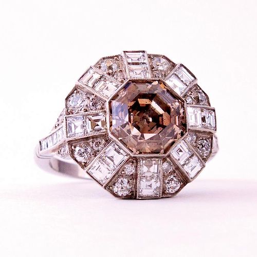 Unknown | Diamond Octagon Ring