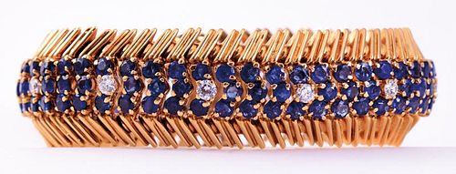 Tiffany & Co.  | Sapphire & Diamond Bracelet