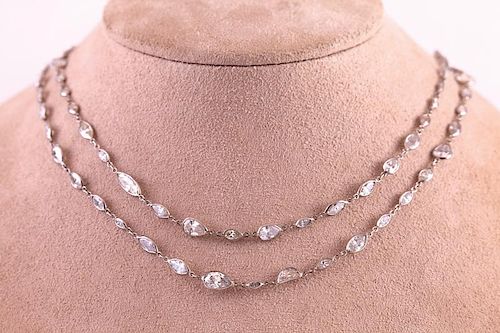 Unknown | Custom Handmade Diamond Necklace