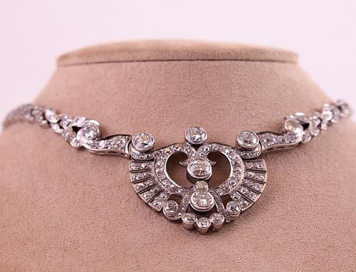 Unknown | Art Deco Diamond Necklace