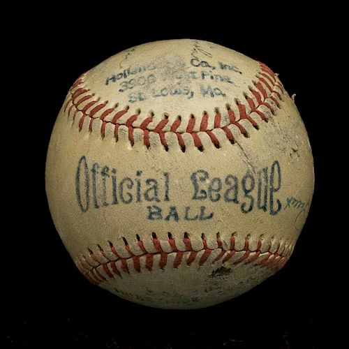 1950 St. Louis Cardinals Signed Baseball