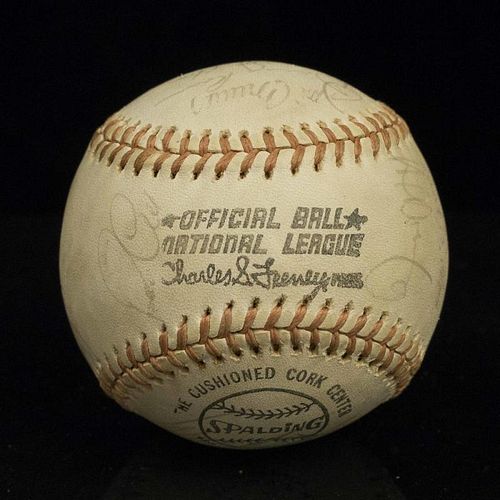 1974 Dodger Astro Signed Baseball
