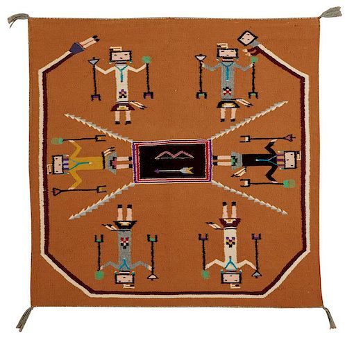 Unknown | Navajo Sand Painting Rug