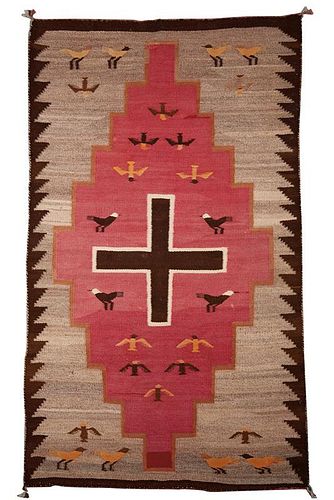 Unknown | Navajo Pictorial with Cross