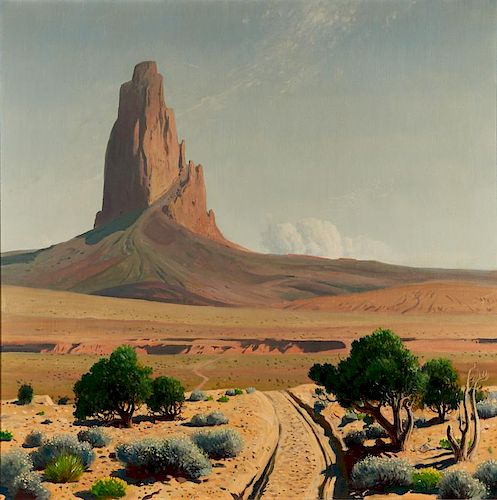 James Swinnerton | Agatha's Needle, Monument Valley