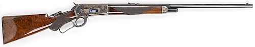 Winchester | Winchester 1886 Deluxe Lever Action Rifle. SN 110250. Cal. 45-70