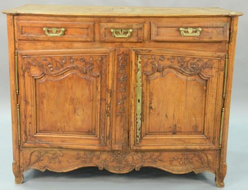 Louis XV sideboard, 18th century. ht. 44in., wd. 55in., dp. 24in.