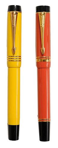 Two Parker Limited Edition Fountain