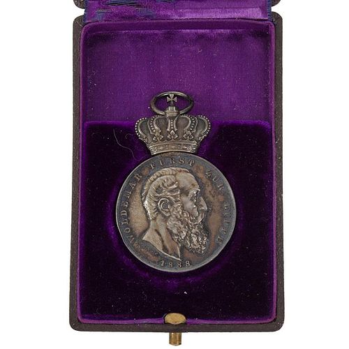 Lippe Silver Merit Medal with Case