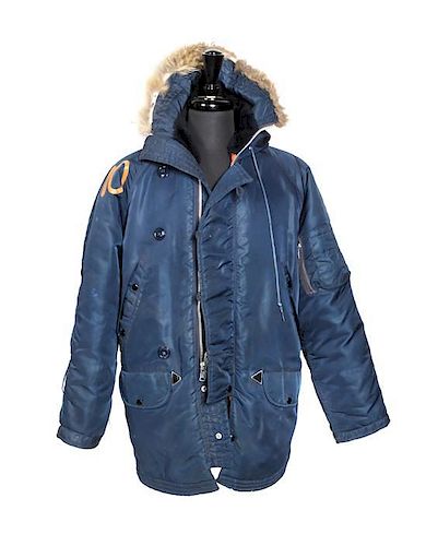 A Guest Coat Parka Worn by Michael Jackson Length 34 inches.
