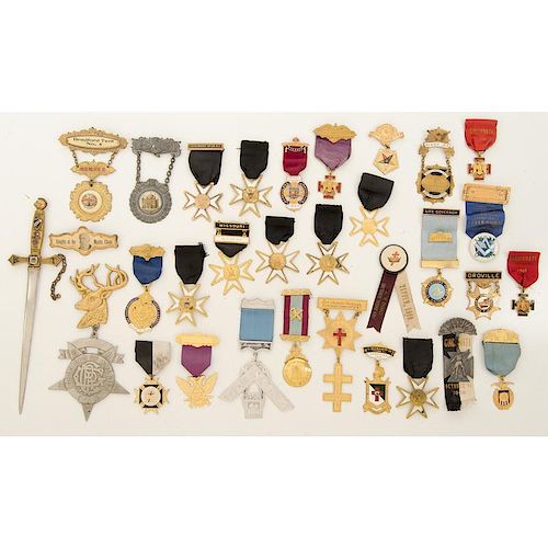 Lot of Fraternal Insignia