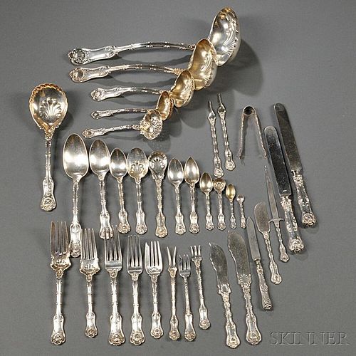 Assembled Whiting Imperial Queen   Pattern Sterling Silver   Flatware Service