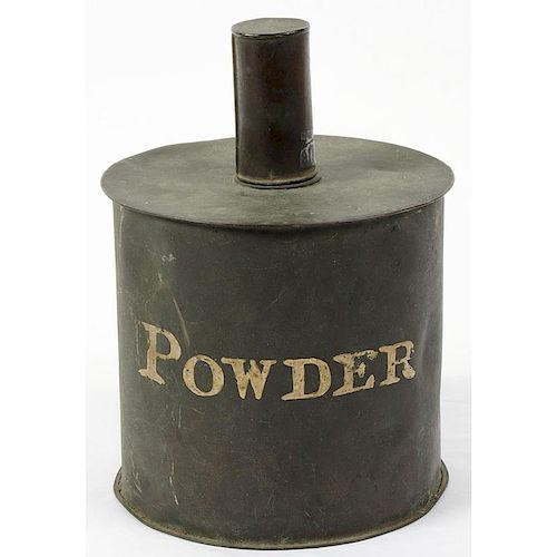 Metal Powder Can