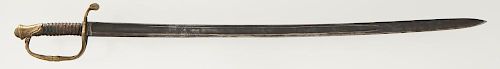 Import French Model 1821 Foot Officer's Sword with German Blade