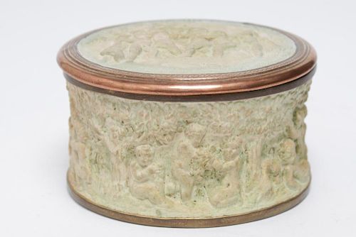 Dini & Cellai Italian Ceramic Neoclassical Box