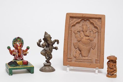 Indian/ Hindu Ganesha Images- Collection of 4