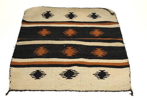 Vintage Native American Pueblo Weaving- 25" X 29"