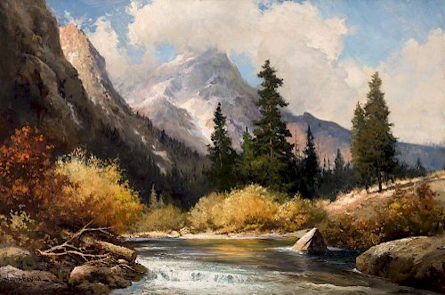 Cascade Canyon by Robert W. Wood