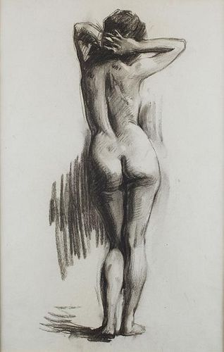 Female Nude by Ernest Martin Hennings