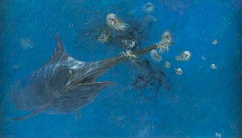 Black Marlin 11 by Stanley Meltzoff
