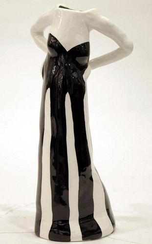 Terri Cody American Studio Ceramic Figural Vase
