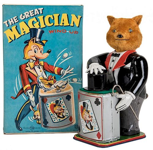 T.N. The Great Magician Wind-Up Toy.