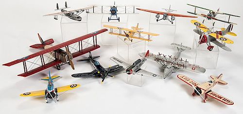 A Dozen Model Airplanes.