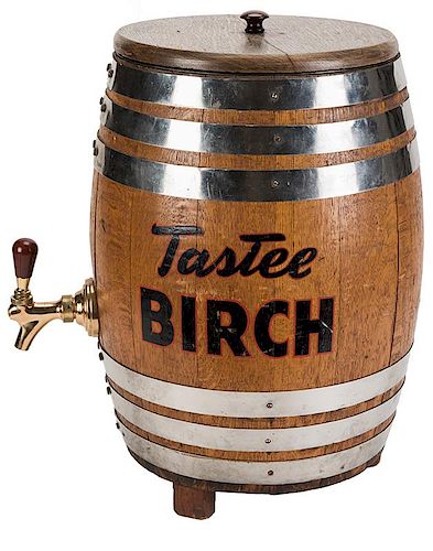 Tastee Birch Wood Root Beer Barrel.
