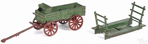 Vindex cast iron Whitewater farm wagon