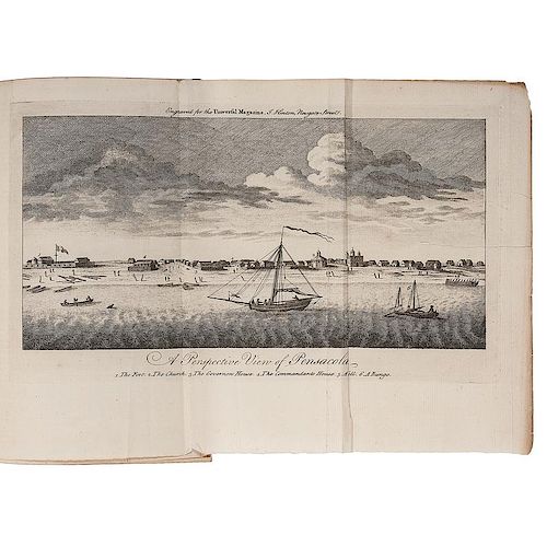 Extremely Early View of Florida in 1764
