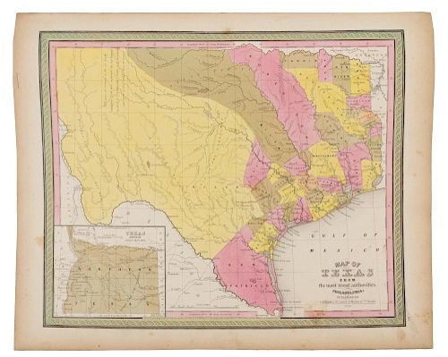 [ATLASES] MITCHELL, Samuel Augustus (1790-1868) A New Universal Atlas... Philadelphia, 1847.