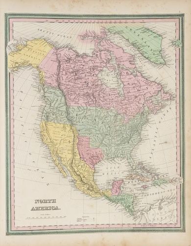TANNER, Henry Schenck (1786-1858) A New Universal Atlas... Philadelphia, 1846.