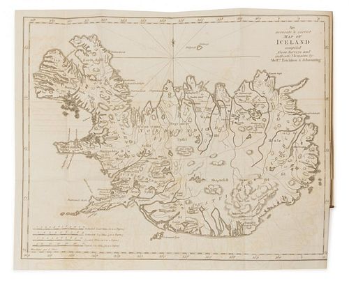 TROIL, Uno von (1746-1803) Letters on Iceland: Containing Observations of the Country, Antiquities, Manners and Customs... Lo