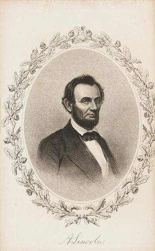 [LINCOLN] A group of works about Lincoln. Together, 5 works in 5 volumes.