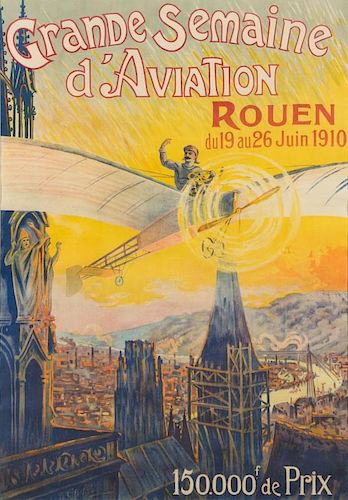 RAMBERT, Charles. Grande Semaine d'Aviation. Rouen, 1910.