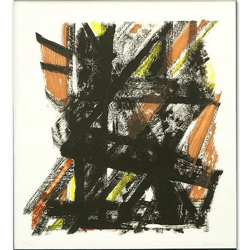 European School Etching "Abstract". Signed and numbered 52/100 in pencil.