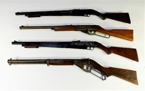 4 Antique Daisy BB Gun Rifles