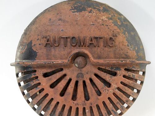 Antique Cast Iron Automatic Sprinkler Alarm Bell