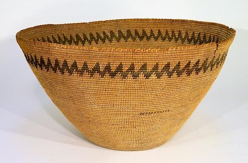 Antique Native American Woven Utility Basket