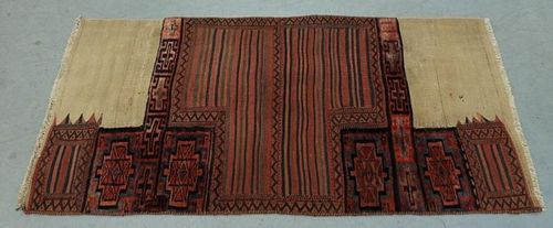 20C. Persian Oriental Sumac Textile Carpet