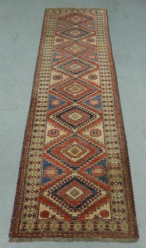 Oriental Caucasian Kazak Carpet Runner
