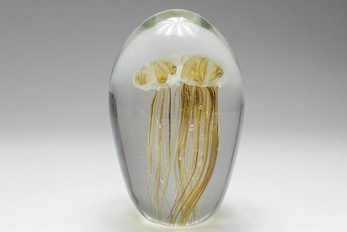 Attrib. to Richard Satava, Art Glass Sculpture