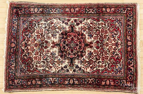 Semi-antique Persian carpet, 5' x 3'6''.