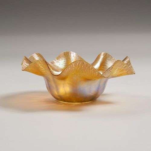 Tiffany Favrile Glass Bowl