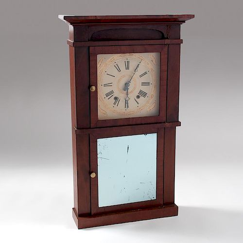 Marshall & Adams Shelf Clock in Mahogany