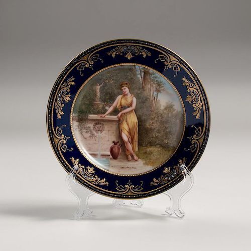 Royal Vienna "Melitta" Cabinet Plate
