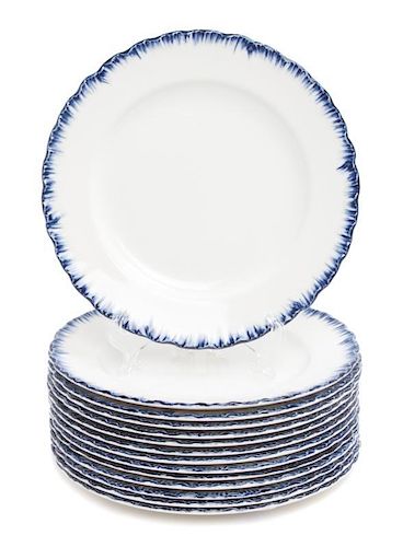 Fourteen Wedgwood Luncheon Plates Diameter 8 1/2 inches.